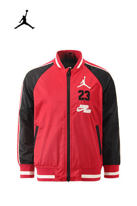 AIR JORDAN 耐克AJ童装春款棒球服时尚运动夹克外套JD2212004