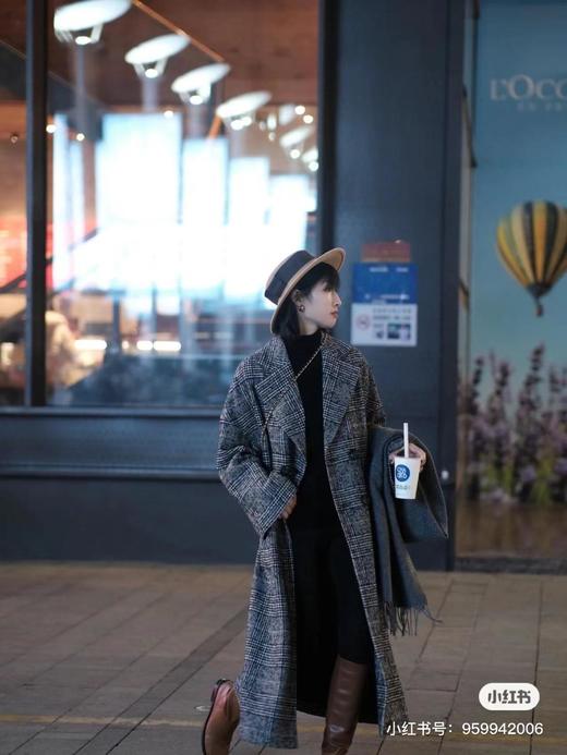 3楼阿玛施AMASS格纹大衣 商品图0