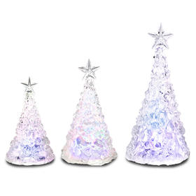 F.A.O.  LED圣诞树型摆饰套装  TSFC3900111