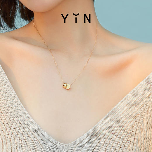 「盈」月相盈缺系列旋转月相项链 商品图4