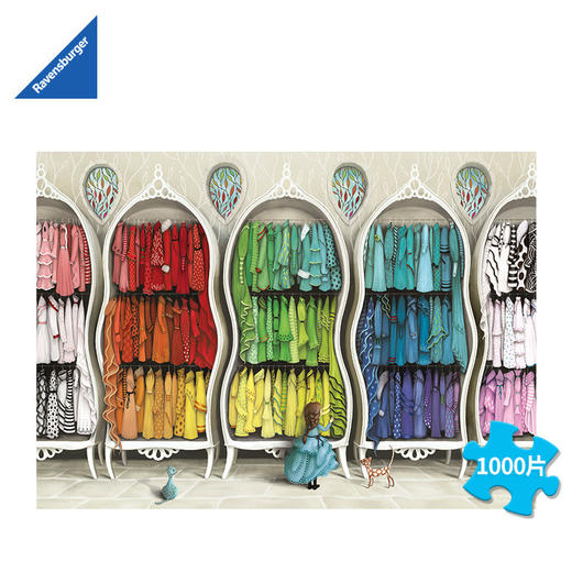 Ravensburger拼图  平面拼图1000片 时尚达人  RAVC149964 商品图1