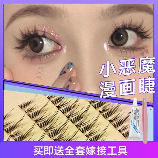 HSPM小恶魔漫画睫毛 商品图0