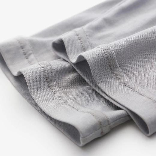 金三塔秋冬新品 真丝睡裤男100%桑蚕丝打底裤保暖秋裤   1NZM9C901 商品图4