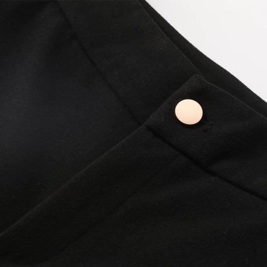 玳莎冬季拉绒铅笔裤新款时尚直筒修身中高腰小脚裤   BD36301 商品图4