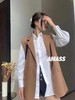 3楼阿玛施AMASS服饰咖色马甲 商品缩略图2