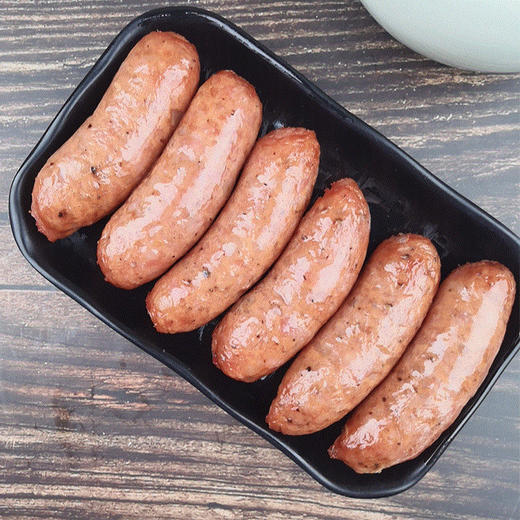 【食品酒水】零食小吃冷藏烤肠夜市地摊烧烤食材地道肠原味火山石烤肠热狗肠 商品图4