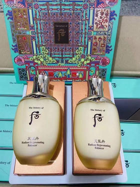 【whoo天气丹双水套盒】150ml*2瓶