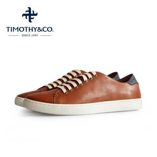 【正品】迪迈奇男鞋头层牛皮懒人鞋一脚蹬舒适休闲商务运动百搭板鞋真皮鞋 商品图3