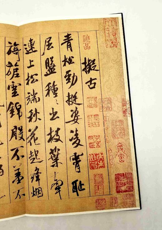 《蜀素帖 苕溪诗卷》，经折装一函，200*350mm，宋 米芾书，安徽美术出版社2016年版，定价164，售价62元，非偏远地区包邮。 商品图3