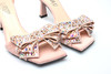 豪麟名鞋奥莱LORIBLU女鞋凉鞋羊皮革+施华洛世奇LR05261L粉色  原价5660元 商品缩略图2