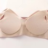金三塔女真丝氨纶无钢圈插垫内衣  无痕弹力透气桑蚕丝文胸  NZFBA305 商品缩略图3