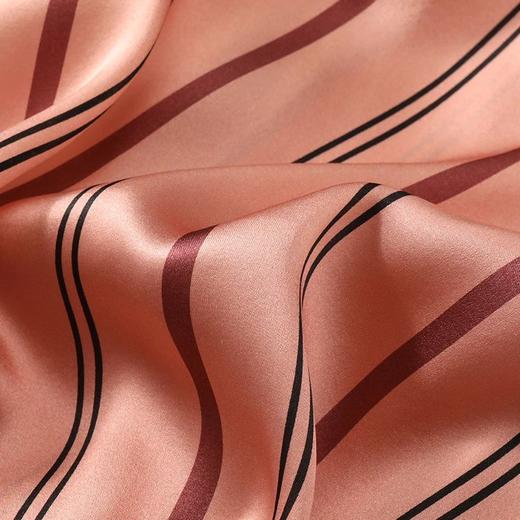 金三塔弹力桑蚕丝 氨基酸美肤 宇宙级别的罗曼情侣条纹刺绣衣裤套 YSFBC209/YSMBC202 商品图4