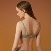 金三塔真丝缎面内衣女 桑蚕丝性感透气无钢圈文胸   NSFAC306 商品缩略图3