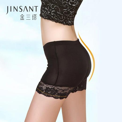 金三塔安全裤100%桑蚕丝真丝蕾丝防走光打底安全裤 8NZF5C901 商品图0