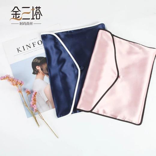金三塔真丝眼罩枕套旅行套装  JZH803 商品图0