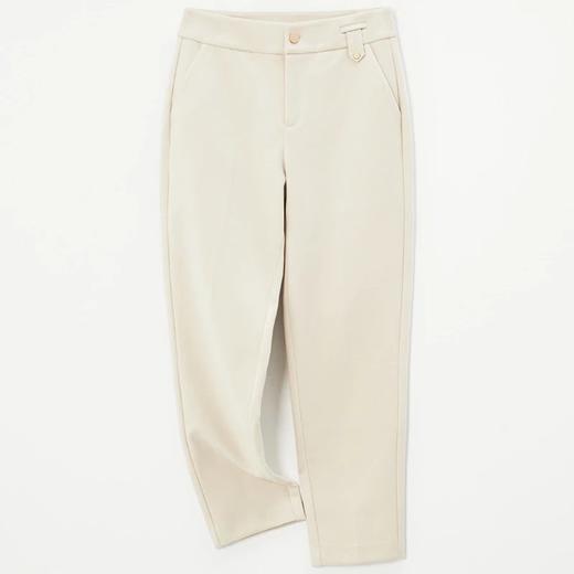 玳莎冬季拉绒铅笔裤新款时尚直筒修身中高腰小脚裤   BD36301 商品图2