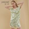 金三塔新品真丝波点睡衣女100%桑蚕丝可外穿休闲短袖家居服  YSFAB403 商品缩略图0