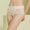 金三塔真丝中腰内裤女性感透气桑蚕丝平角裤裤头（私密物品不支持退换） NZFAA215 商品缩略图1