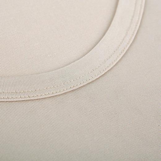 金三塔秋冬真丝针织内衣套装圆领保暖衣裤套纯色保暖衣男    8NYM0202 商品图3