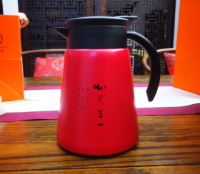按压式温水壶-红（配件）
