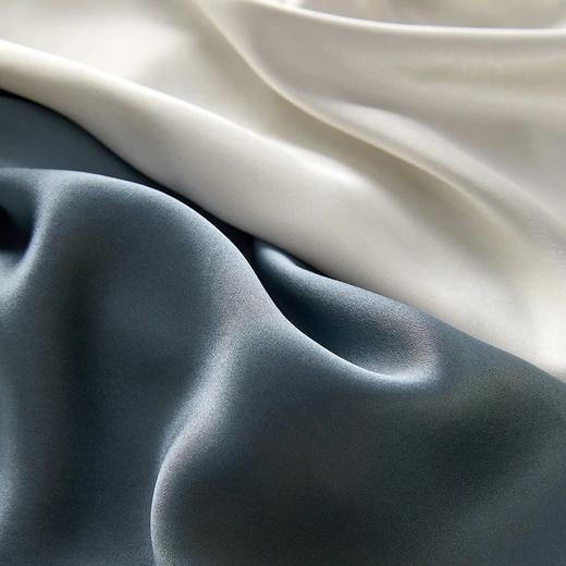 金三塔100%桑蚕丝枕套蚕丝单人信封式单面时尚撞色枕头套一个装  CSZT025 商品图7