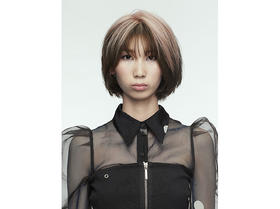 粉黑渐变染-M5-22