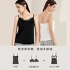 金三塔新品真丝V领小衫女bra-in带罩杯桑蚕丝可外穿吊带 1NZFAB704 商品缩略图2