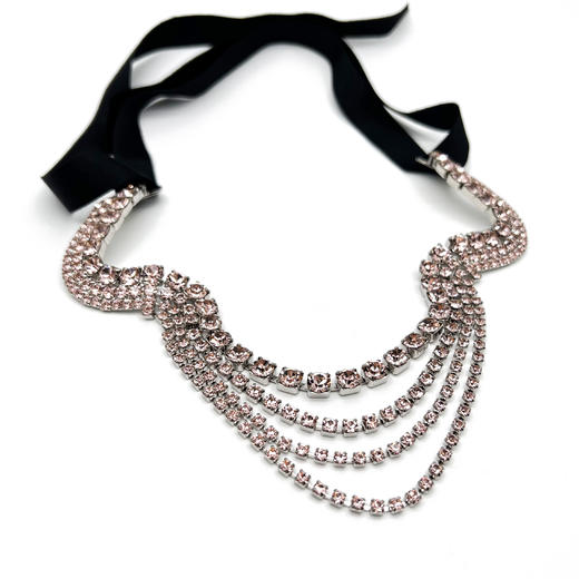 北京仓｜HÉLÈNE ZUBELDIA-Crystal Wave-波浪 颈链［法国设计师］ 商品图1