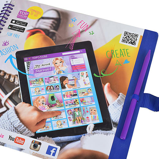 TOPMODEL  TOPModel动物朋友绘画本（带贴纸）  TOPC048061 商品图5