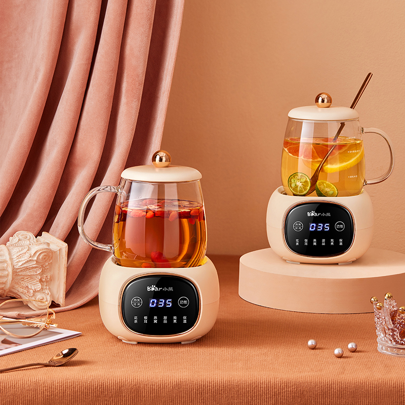 【小程序】小熊养生壶电热杯垫 YSH-Q04E5 米黄色 烧水