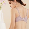 金三塔真丝性感蕾丝内衣女 聚拢承托无钢圈文胸 NZFAA311 商品缩略图2
