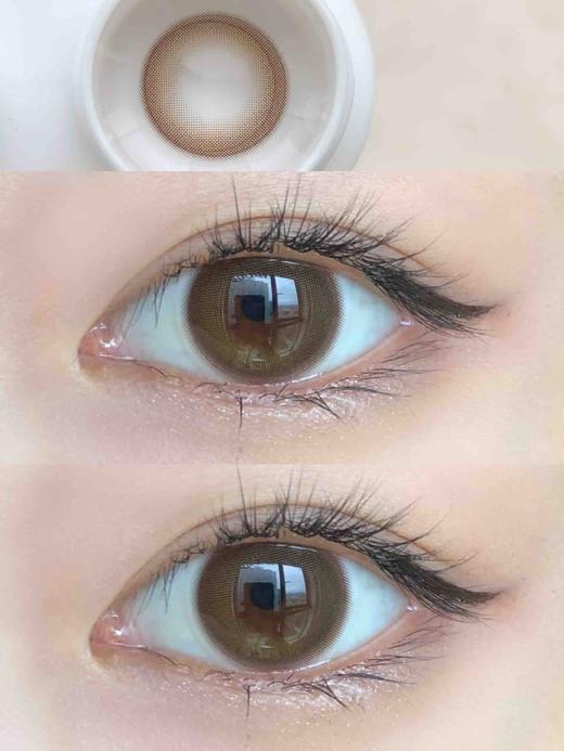 【平价年抛】谷粒多 Budercon  | 中直径14.2 着色13.5 |  【同品牌多副美瞳更划算，选款色板在详情页內，168三副任选】，棕色自然美瞳 商品图4