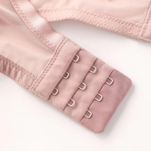 金三塔秋冬新品真丝无钢圈内衣女 超薄杯性感蕾丝文胸NZFBA303 商品图4