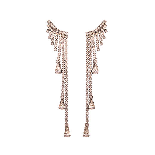 北京仓｜HÉLÈNE ZUBELDIA-Fine Rainfall-粉色 耳环［法国设计师］ 商品图0