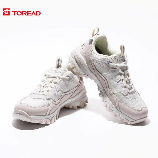 探路者徒步鞋22春夏户外 男女情侣 防滑透气耐磨徒步登山鞋TFAK82285 商品图9