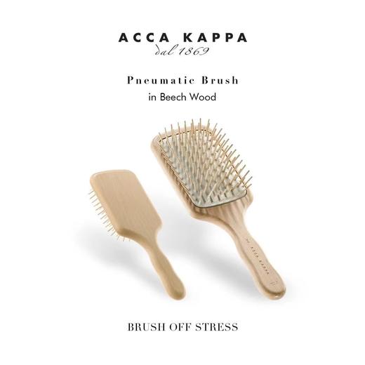 ACCA KAPPA山毛榉木方形按摩梳345 商品图0