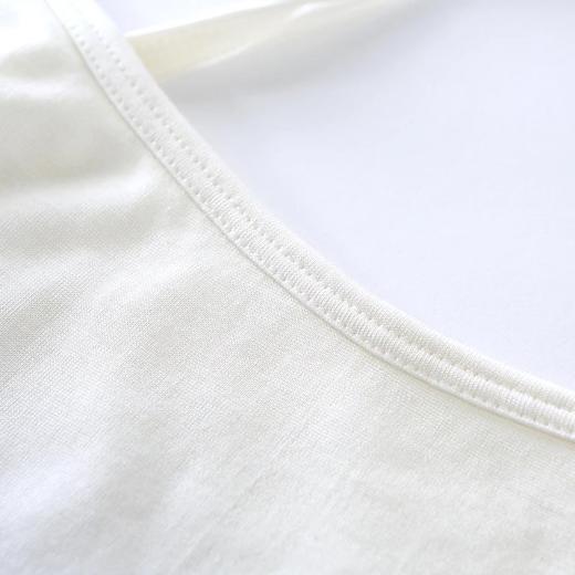 金三塔100%真丝带胸垫防走光吊带抹胸女透气运动文胸内衣  2NZF4B405 商品图3