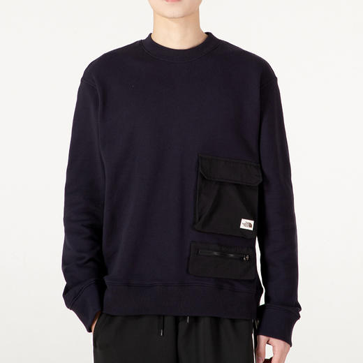 北面男装2022春季新款套头衫运动服户外休闲长袖NF0A5JWL 商品图5