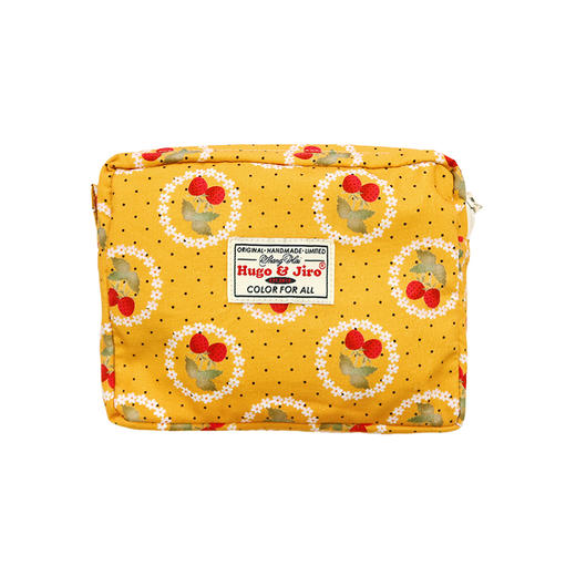 HUJI祤集Motley收纳包插画草莓草莓 商品图1