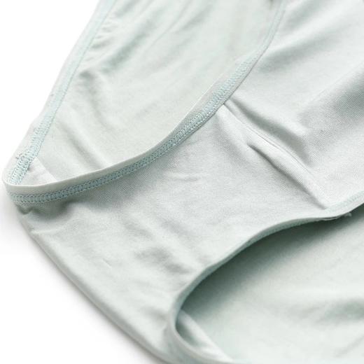 金三塔真丝花边低腰纯色100%桑蚕丝透气三角裤内裤女（限价款）（私密物品不支持退换） NZF9C218 商品图6