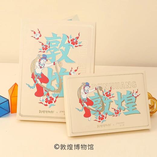 金三塔重磅真丝敦煌联名100%桑蚕丝时尚情侣印花衣裤套新品可外穿  YSFCA202  YSMCA201 商品图4