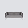 NS家居nsfurniture布艺软包三人位沙发NSSF-5206-40 KD*AJ808-12 商品缩略图0