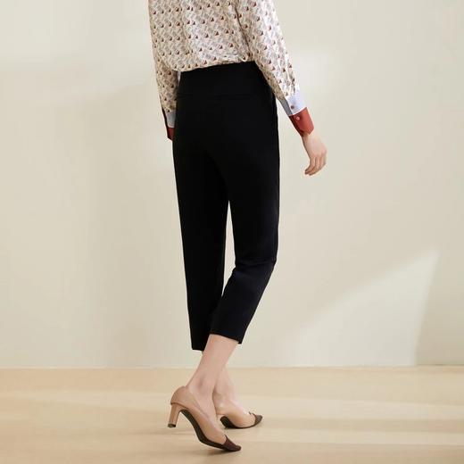 玳莎九分铅笔裤2022春季上新款高腰显瘦弹力百搭通勤长裤休闲裤  CA36301 商品图2