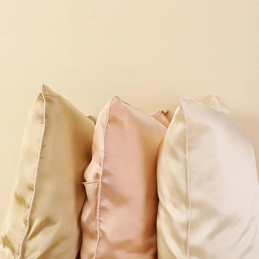 金三塔双面真丝100%桑蚕丝舒适信封式结婚伴手礼 纯色枕套  CSZT023 商品图4