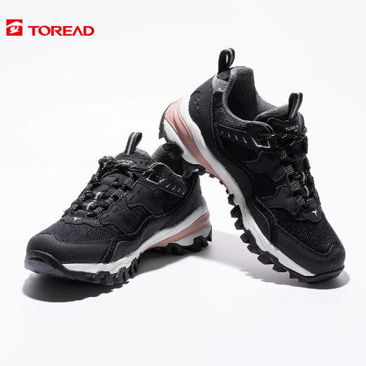 探路者徒步鞋22春夏户外 男女情侣 防滑透气耐磨徒步登山鞋TFAK82285 商品图5