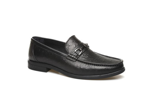 豪麟名鞋奥莱迪嘉男装牛皮革商务皮鞋DJHFO21MS206黑色  原价1660元 商品图0