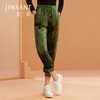 金三塔复古桑蚕丝丝绒长裤秋冬女显瘦休闲舒适直筒家居睡裤 YSFBD901 商品缩略图0