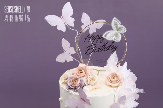 H137花灿蝶媚（韩式裱花蛋糕，请提前2天预订） 商品图2