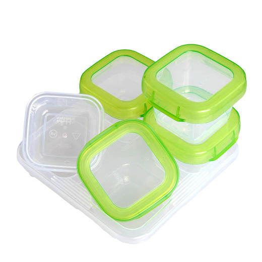 OXOtot奥秀食品冷冻储存盒(120ml*4个)绿色OXOC6112400 商品图3