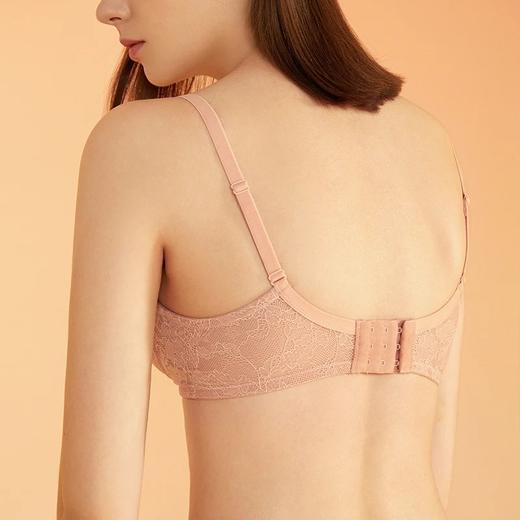 金三塔508透气孔真丝无钢圈文胸呼吸桑蚕丝内衣女NZFBA301 商品图2